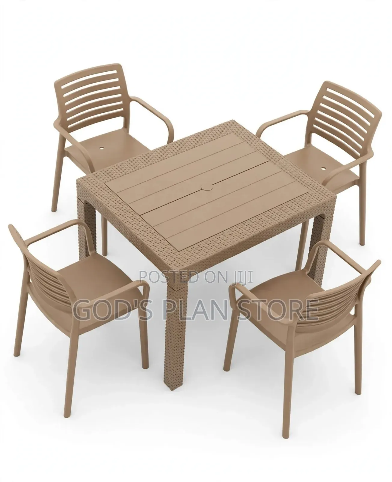 Strong &Weatherproof Plastic Table and Chairs Plastic Table and Chairs
