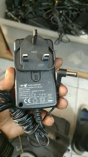 AC/DC Power Adaptor 12v~1.5a, UK Used.
