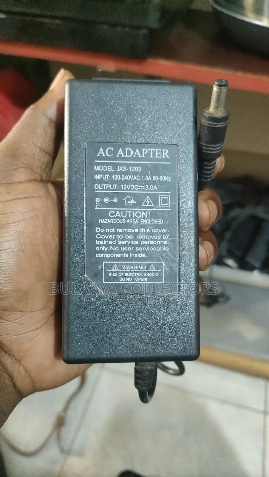 JXS-1203 AC/DC Power Adapter, 12v~3.0a.