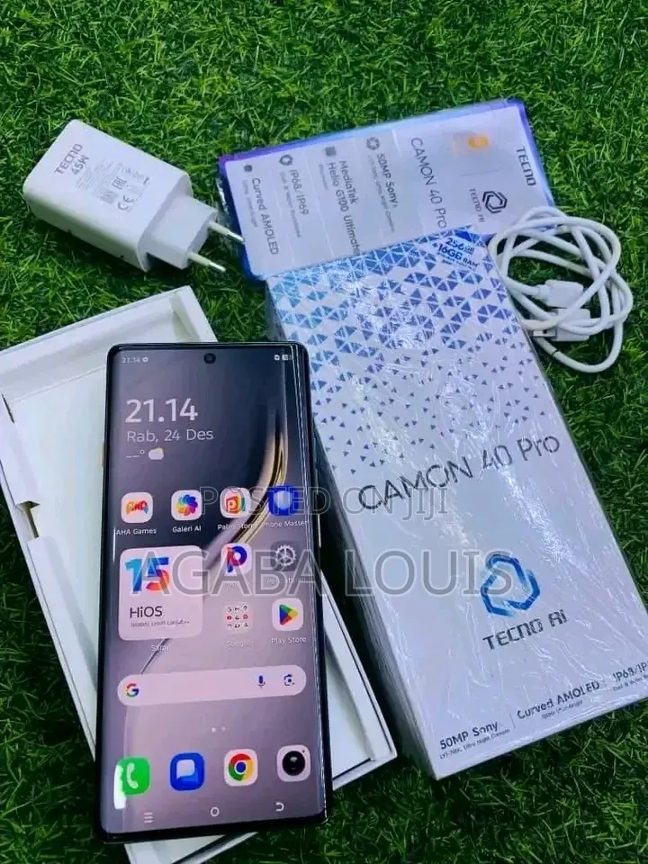 New Tecno Camon 40 Pro 5G 256 GB Green