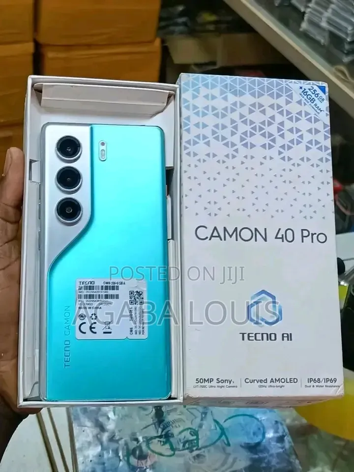 New Tecno Camon 40 Pro 5G 256 GB Green