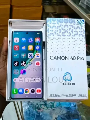 New Tecno Camon 40 Pro 5G 256 GB Green