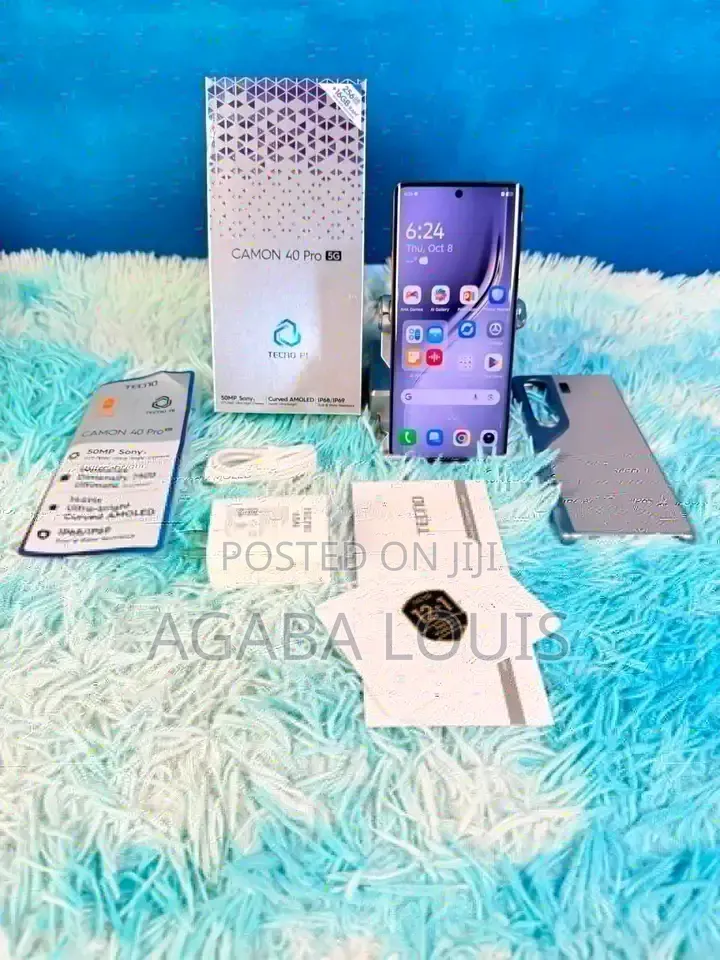 New Tecno Camon 40 Pro 5G 256 GB Gray