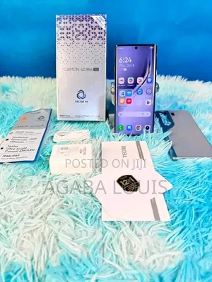 New Tecno Camon 40 Pro 5G 256 GB Gray