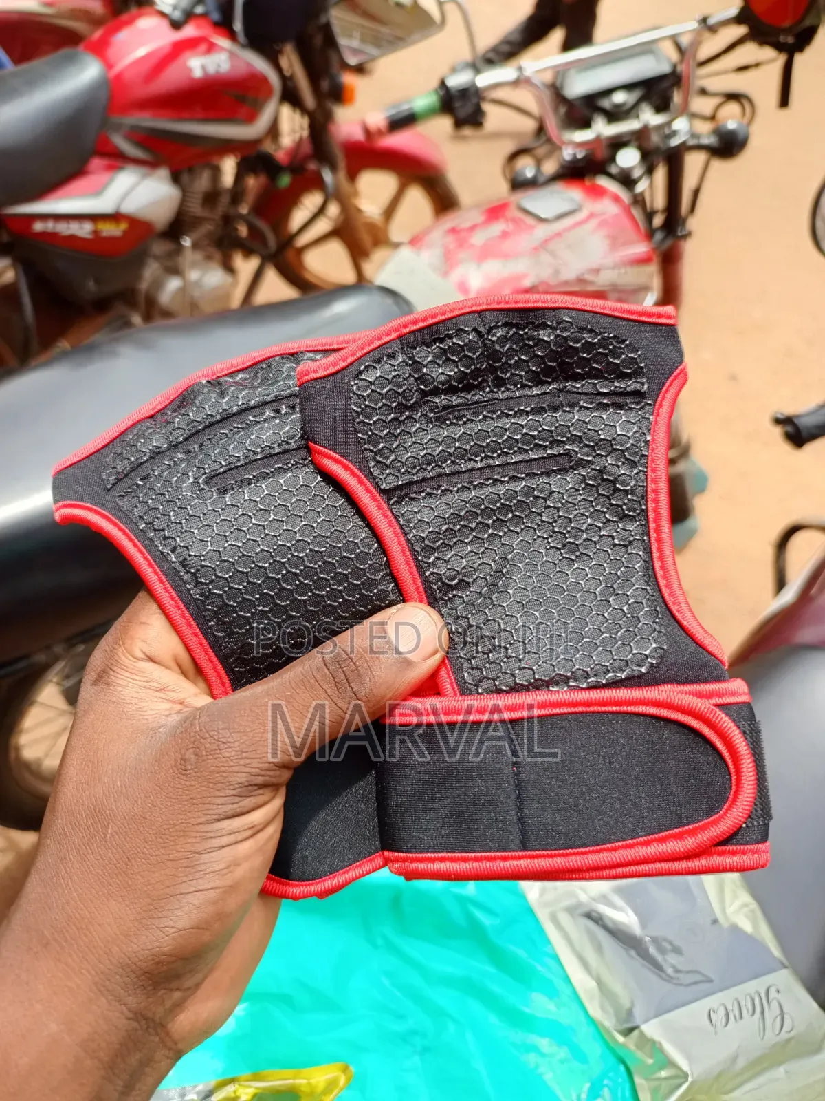 Fingerless Weightlifting and Fitness Gloves