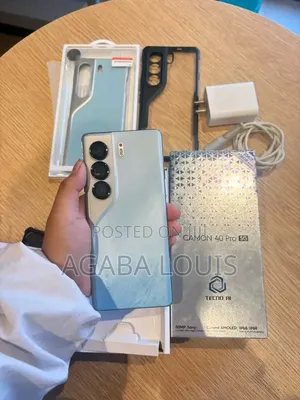 New Tecno Camon 40 Pro 5G 256 GB Blue
