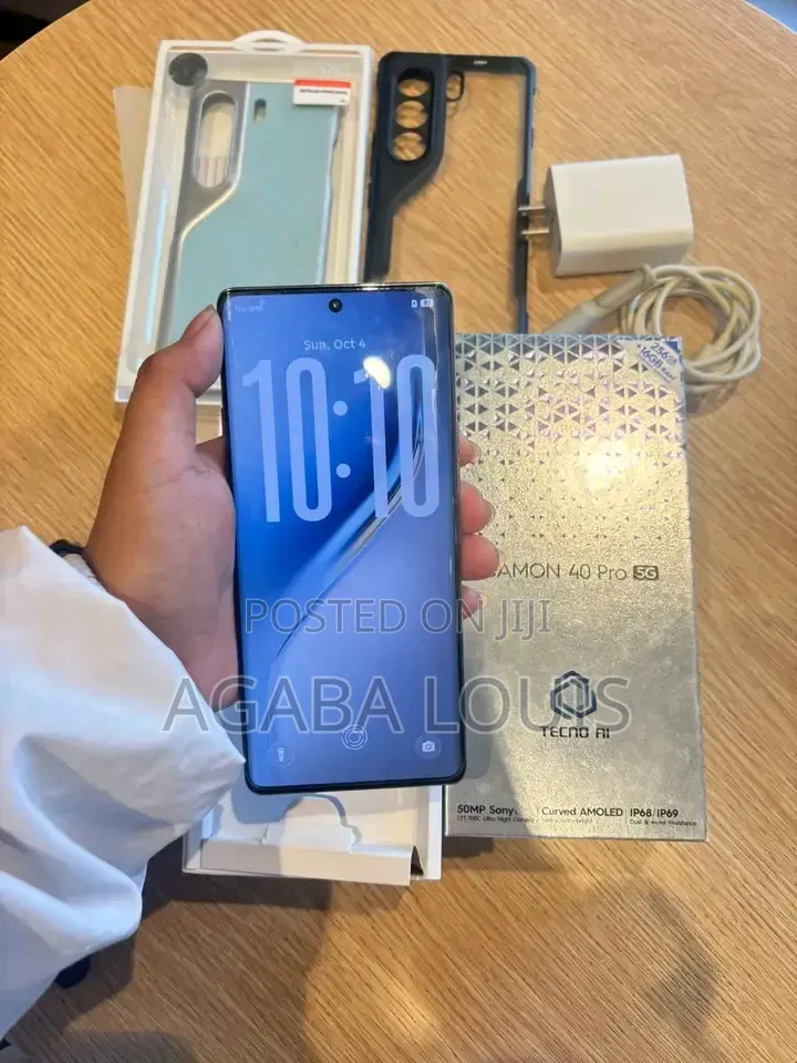 New Tecno Camon 40 Pro 5G 256 GB Blue