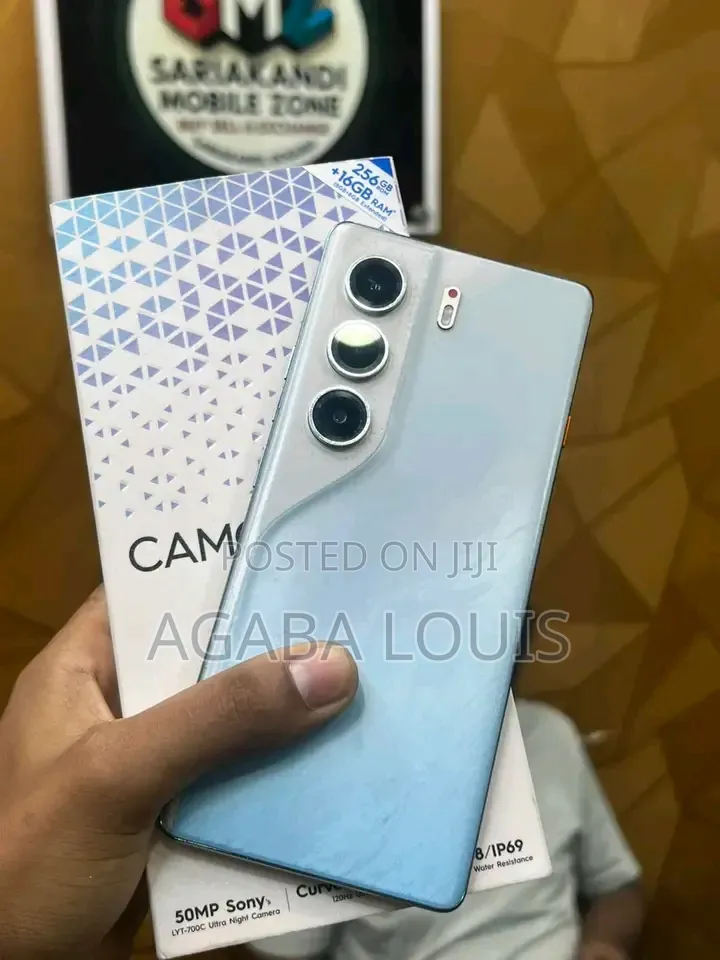 New Tecno Camon 40 Pro 5G 256 GB Blue