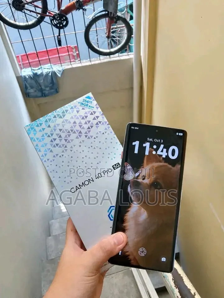 New Tecno Camon 40 Pro 5G 256 GB Blue