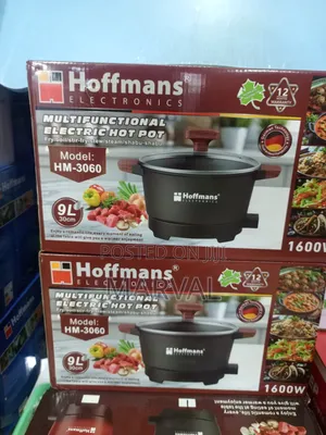 Hoffmans 9L Multifunctional Electric Hot Pot (Model HM-3060).