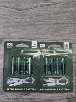Green Lion AAA 4-Pack USB C Rechargeable Batteries