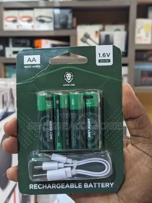 Green Lion AA USB C Rechargeable Batteries
