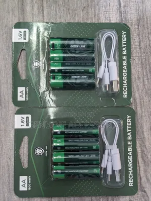 Green Lion AA USB C Rechargeable Batteries