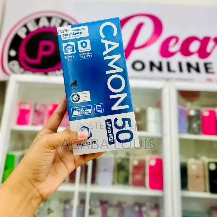New Tecno Camon 50 Ultra 256 GB Gray