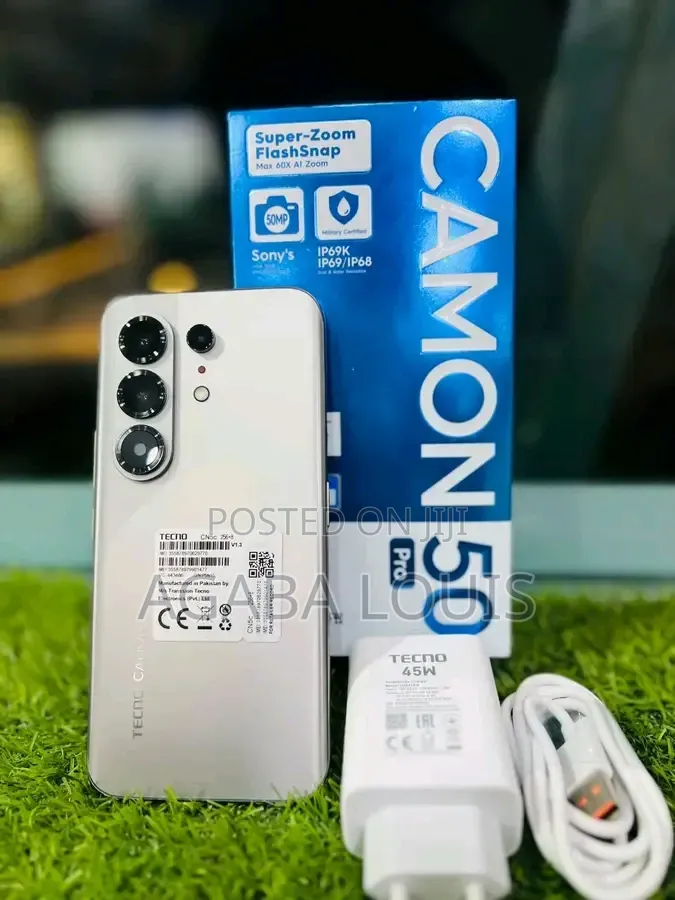 New Tecno Camon 50 Pro 256 GB Gold