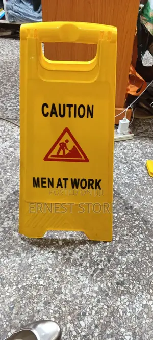 Men at Work Signage