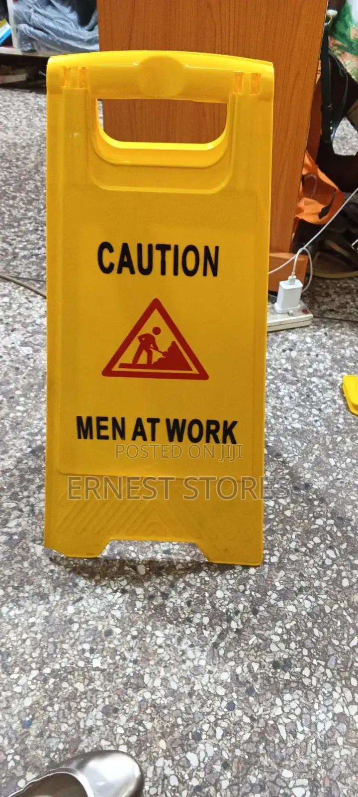 Men at Work Signage