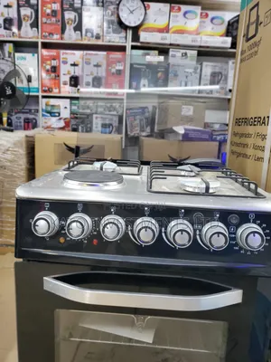 60*60 Sony Gas Cooker 3 Gas and 1 Hot Plate -Self Ignition