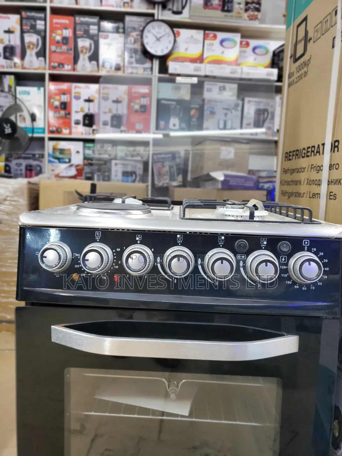60*60 Sony Gas Cooker 3 Gas and 1 Hot Plate -Self Ignition