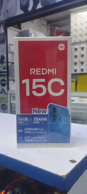 New Xiaomi Redmi 15C 4G 256 GB Gray