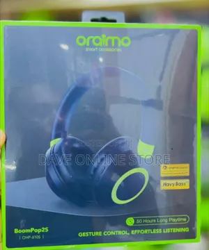 Oraimo BoomPop 2S (OHP-610S) Wireless Over-Ear Headphones.