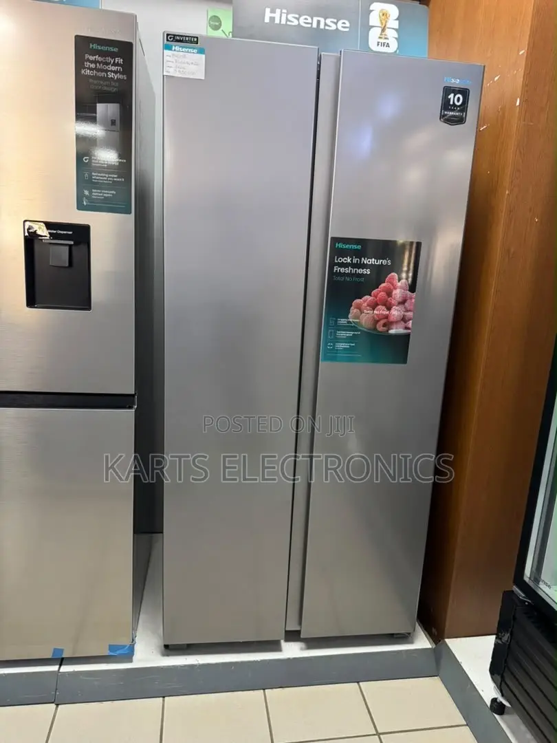 Hisense 560litres Side by Side Fridge