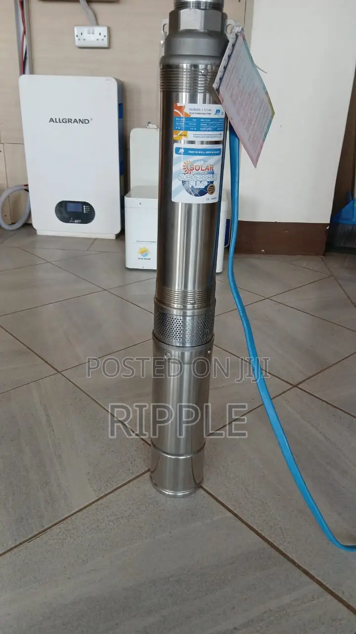 1100W Solar Borehole Pump 40m Head 10500l/H 144V DC