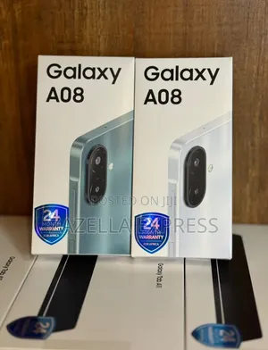 New Samsung Galaxy A08 64 GB Black