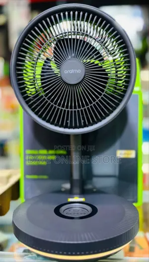 Oraimo PowerTurbo (OPF-502A) 2-in-1 Portable Folding and Desk Fan.