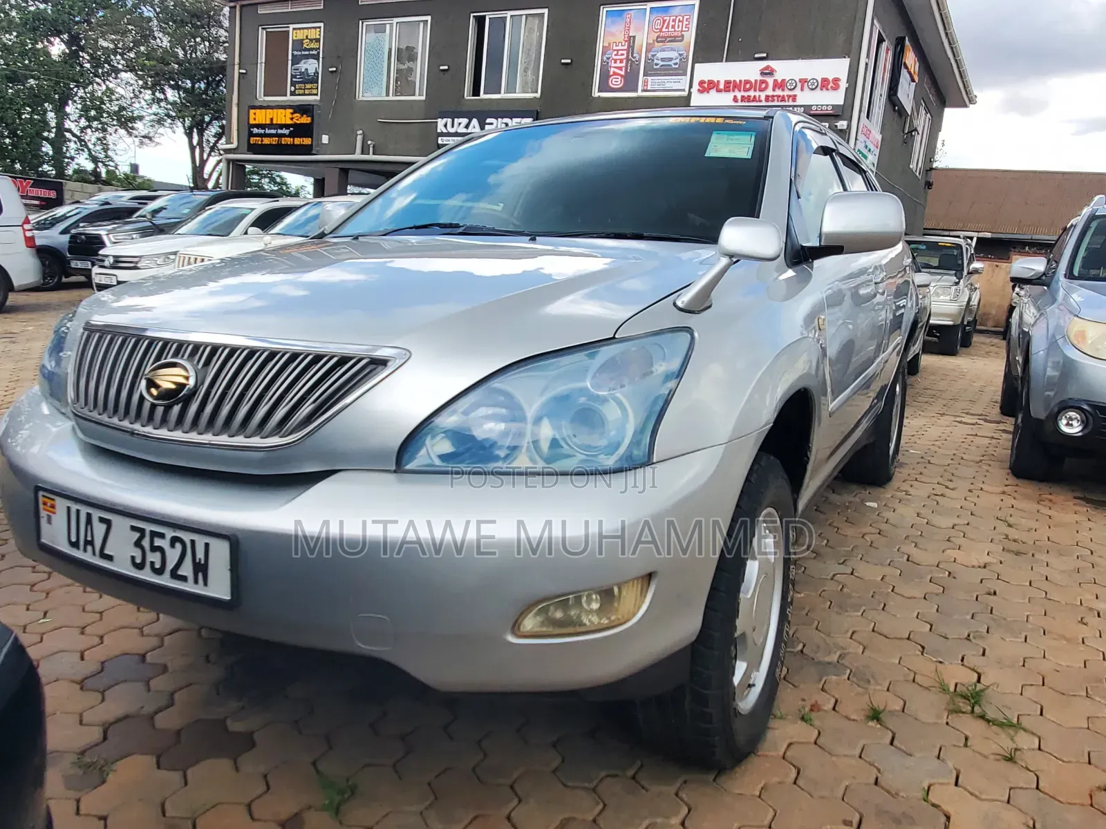 Toyota Harrier 2008 Silver
