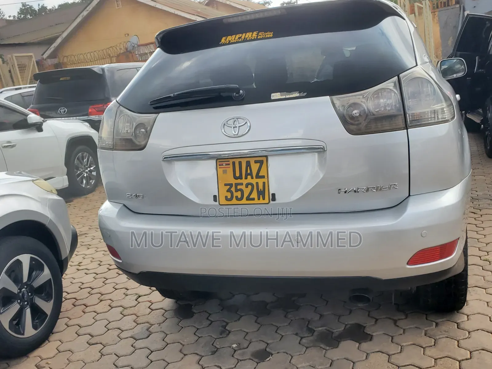 Toyota Harrier 2008 Silver