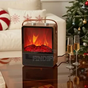 Electric Fireplace 1500W Space Portable Heater for Indoor