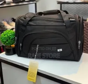 Travel Bag Black/Navy Blue London