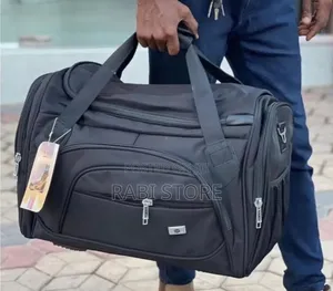 Travel Bag Black/Navy Blue London