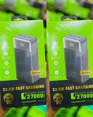 Oraimo PowerNova QF1 27,000mAh 22.5W Fast Charging Power Bank