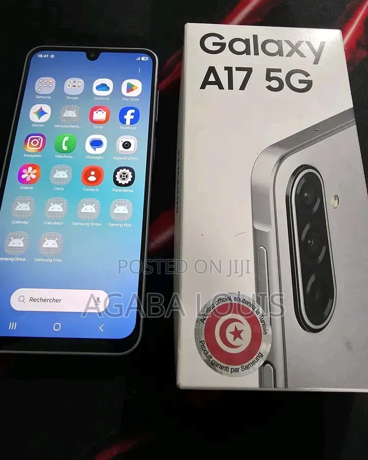 New Samsung Galaxy A17 5G 256 GB Gray