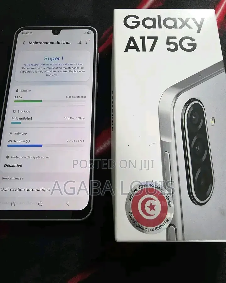 New Samsung Galaxy A17 5G 256 GB Gray