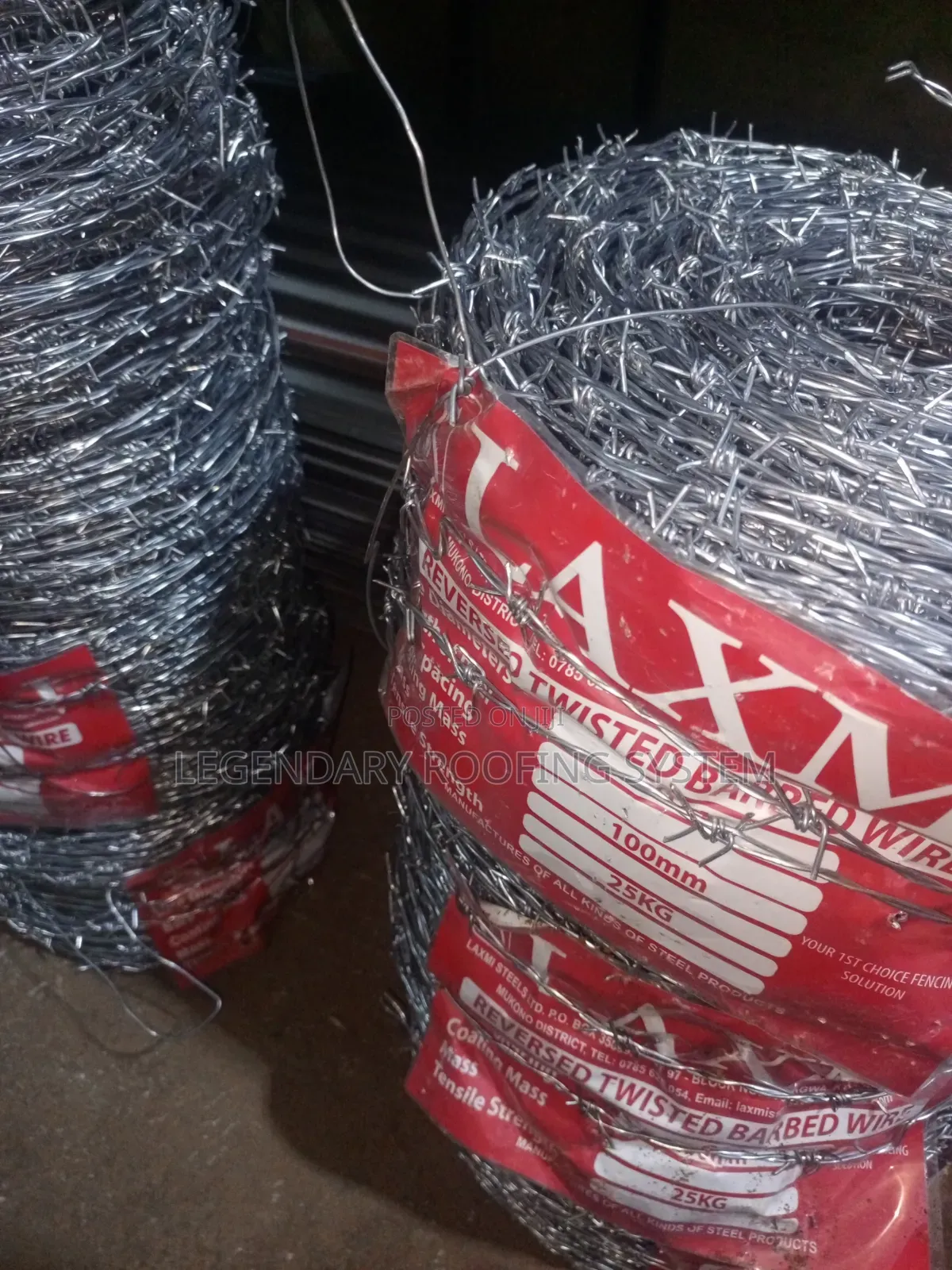 Barbed Wire 25kg 600mtrs