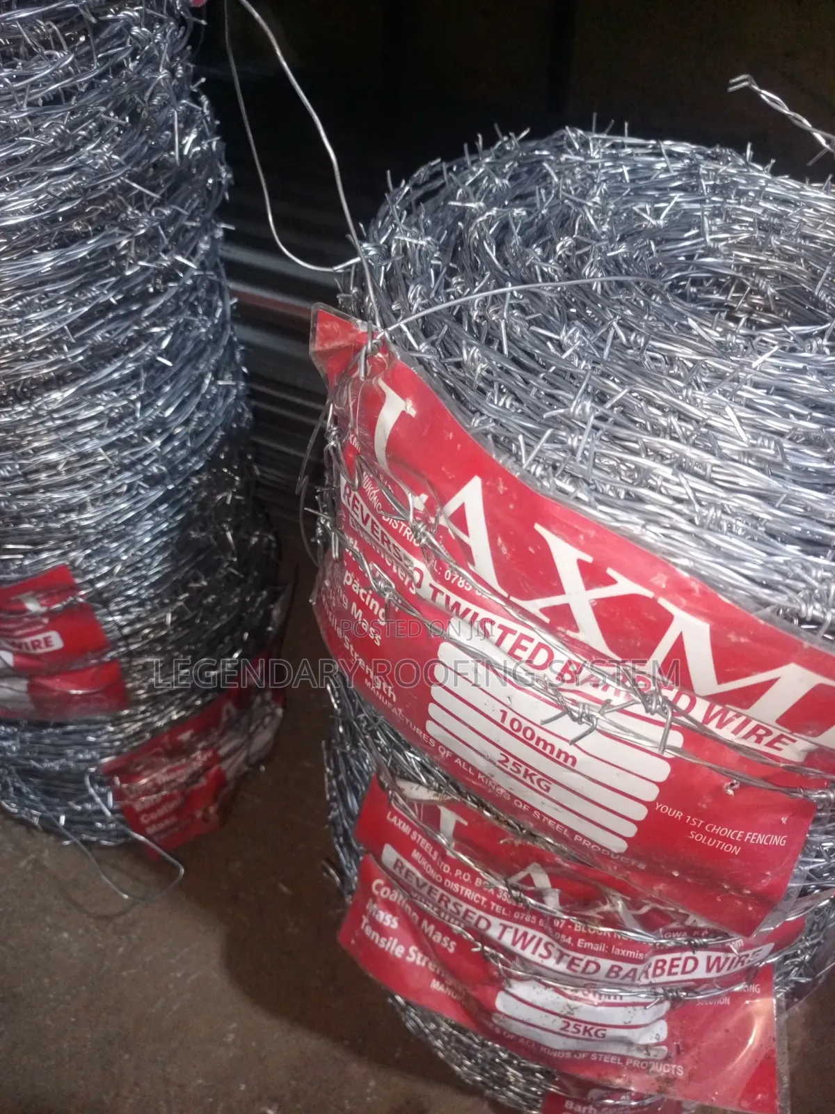 Barbed Wire 25kg 600mtrs