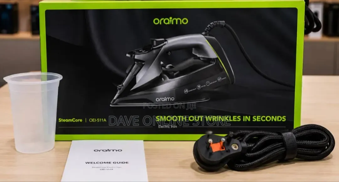Oraimo SteamCore OEI-511A 2500W LED Display Electric Iron