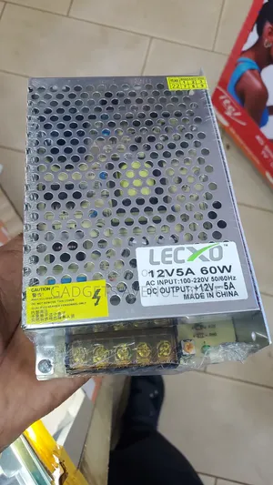 Lecxo 12V 5A (60W) Metal Power Supply, Which Is a Switching Power