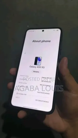 New Samsung Galaxy A55 256 GB Blue
