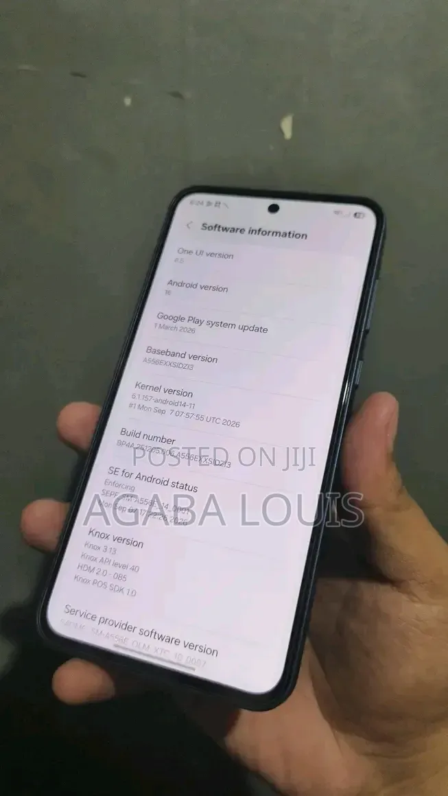 New Samsung Galaxy A55 256 GB Blue