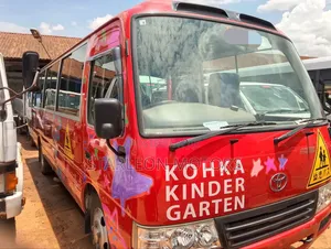 Toyota Coaster 2016 Red