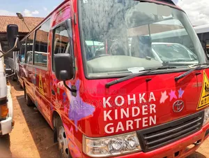 Toyota Coaster 2016 Red
