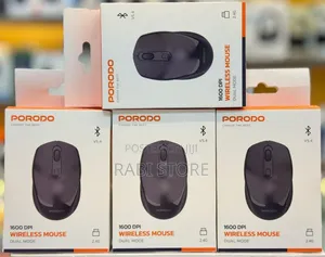 Porodo 1600 DPI Wireless Mouse Dual Mode 2.4G & Bluetooth