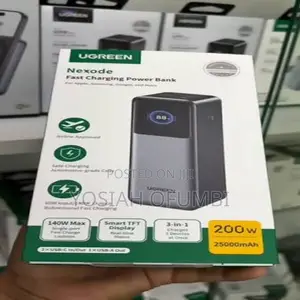 UGREEN PB722 25000mAh 200W Laptop Portable Power Bank-Black