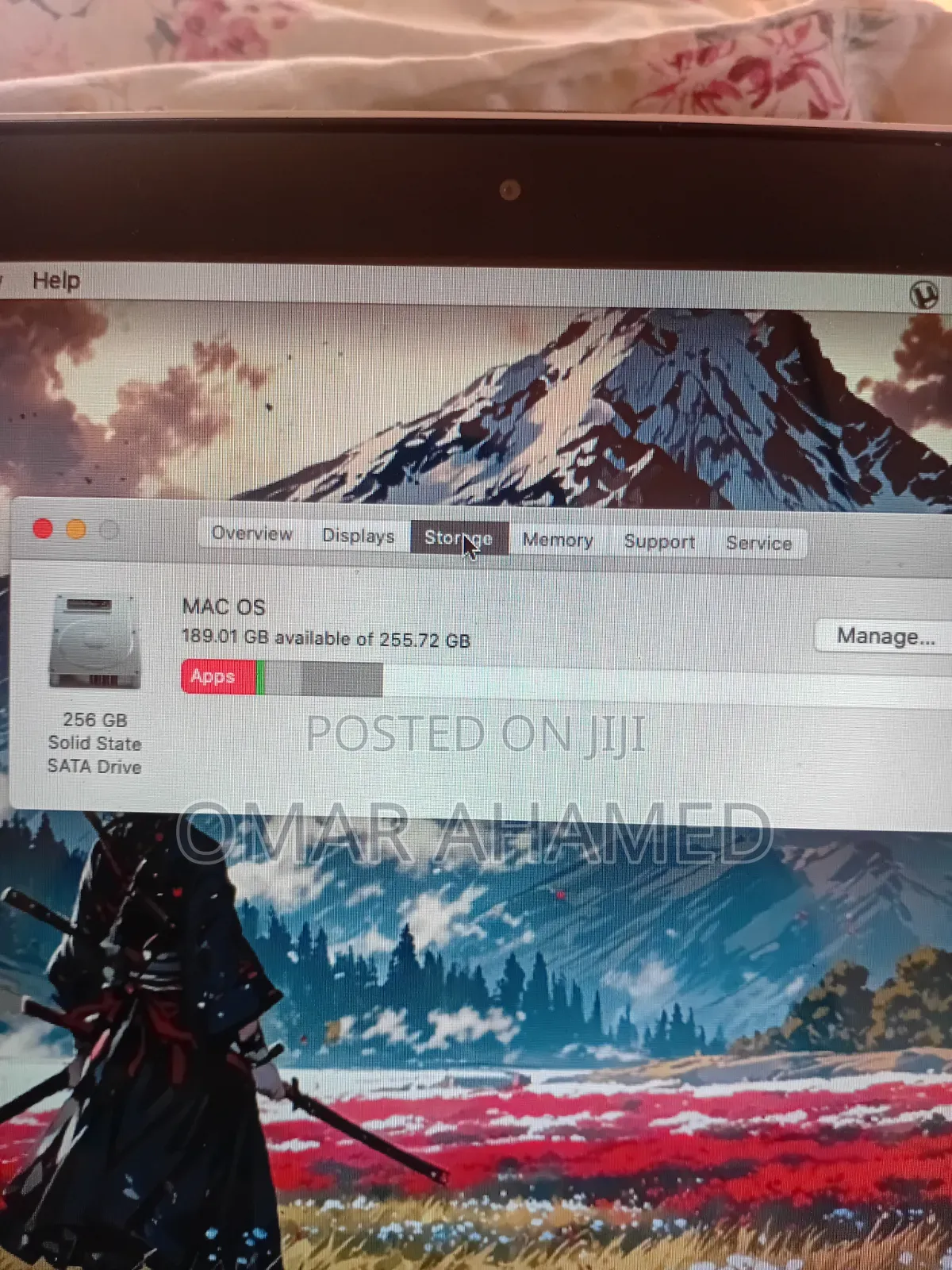 Laptop Apple MacBook 2012 16GB Intel Core 5 SSD 256GB