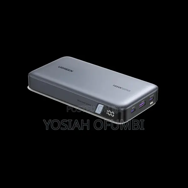 UGREEN PB205 25000mAh 145W Laptop Portable Power Bank-Black
