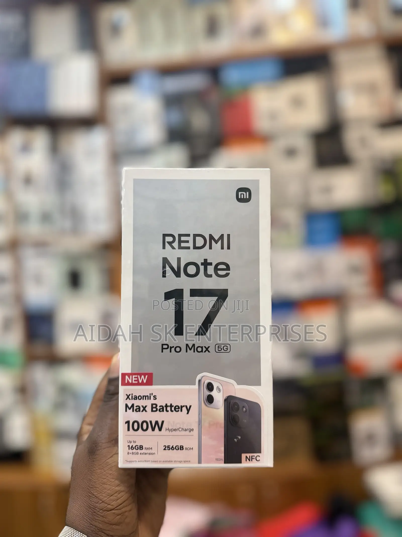 New Xiaomi Redmi Note 17 Pro Max 256 GB Black